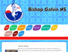 Tablet Screenshot of bishopgalvin.ie